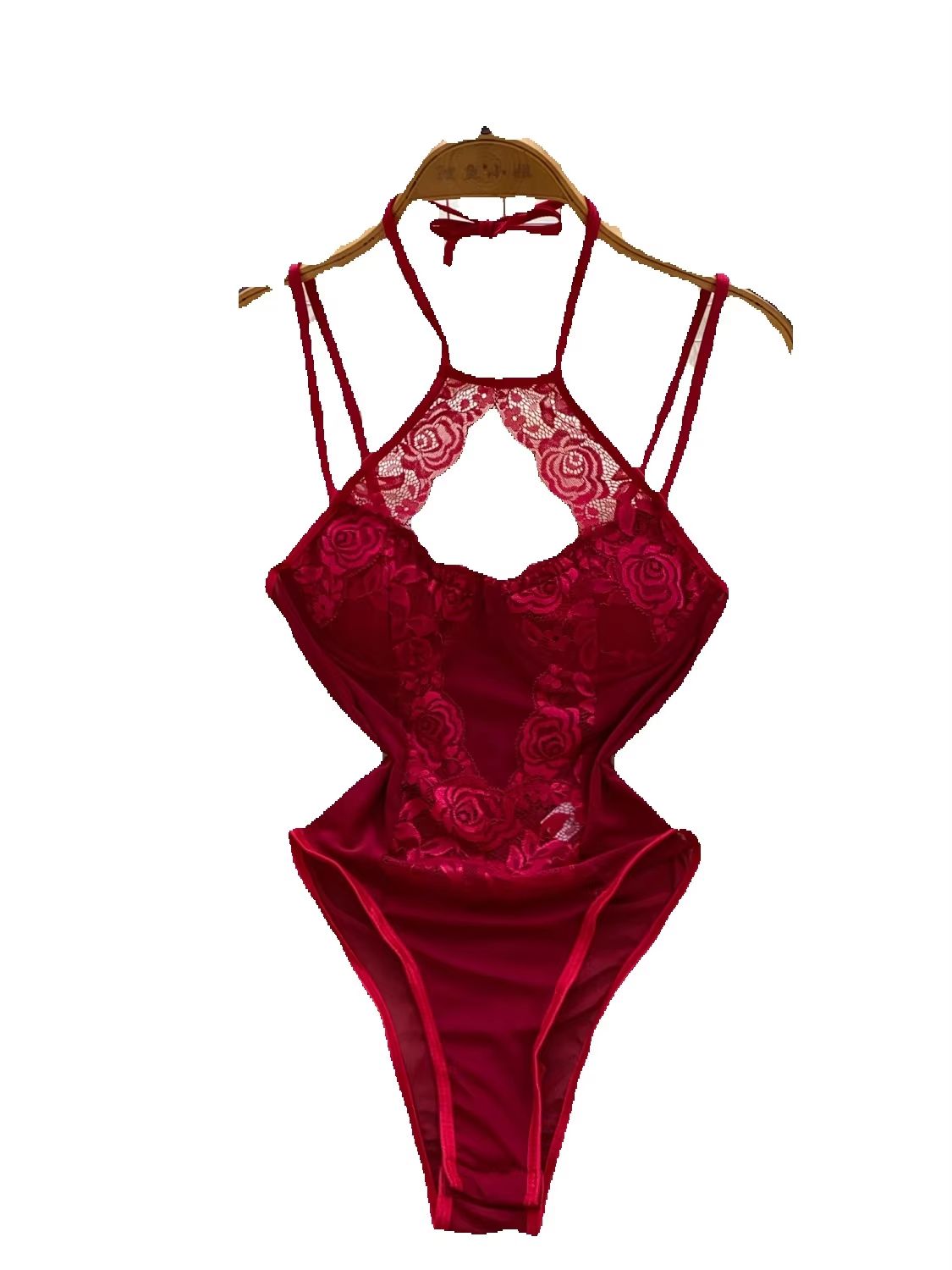 Lace Teddy Lingerie - Foamlina - Body de Encaje Sexy