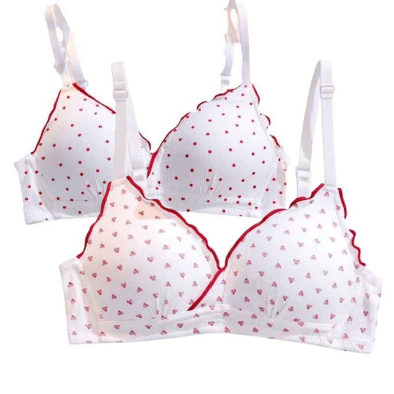 Bralette Wireless Soft - Conjunto de sujetador inalámbrico lindo y