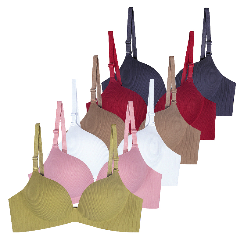 Bralette Wireless Soft - FallSweet Candy-Sujetador push-up para pechos pequeños