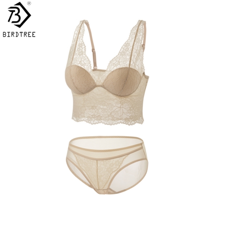 Birdtree, Conjunto de sujetado - Bralette Wireless Soft reseña y precio