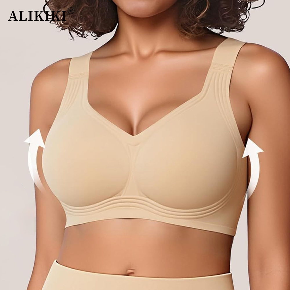 Sujetador Push Up Jelly sin co - Bralette Wireless Soft reseña y precio
