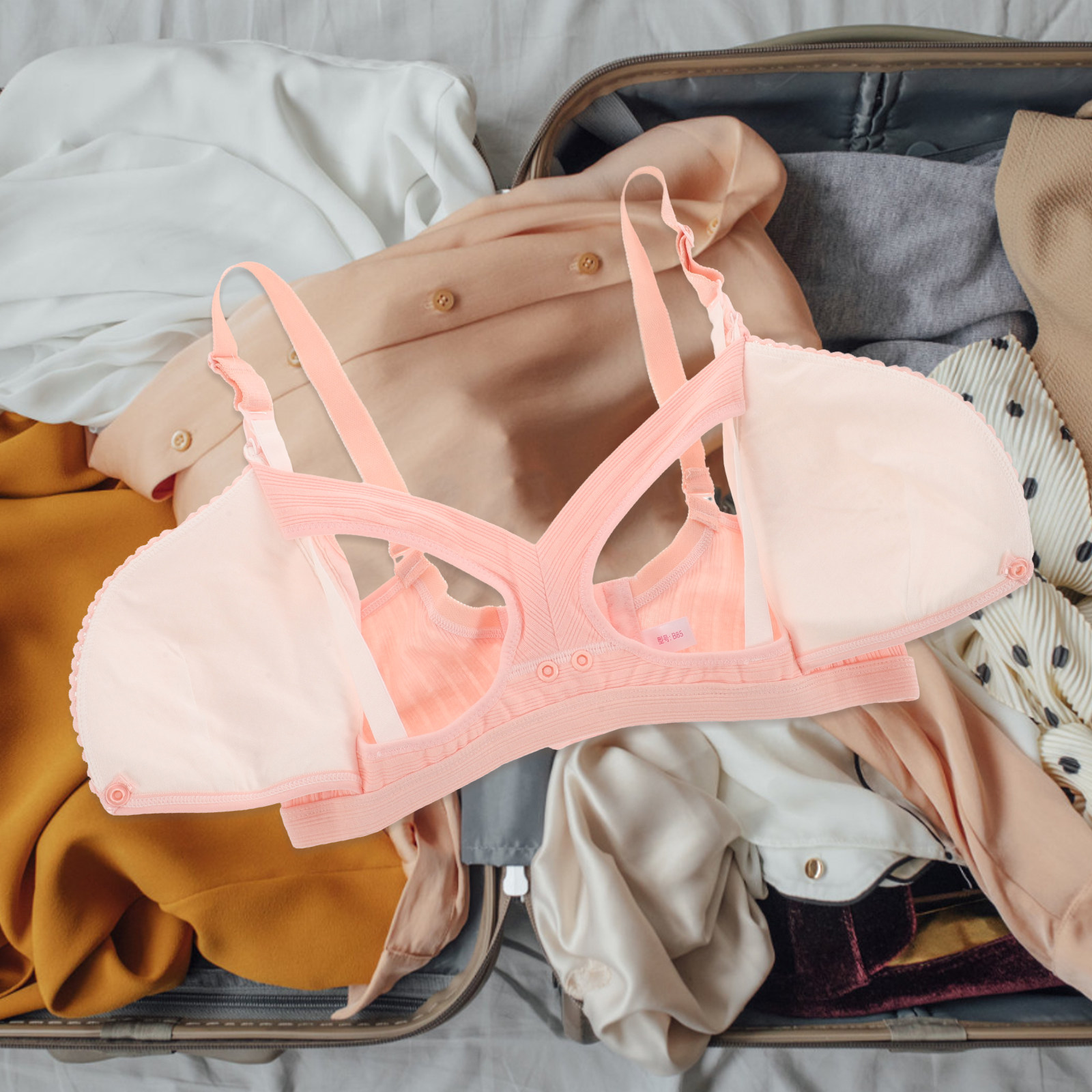 Sujetador de lactancia inalámb - Nursing Bra Sleep reseña y precio