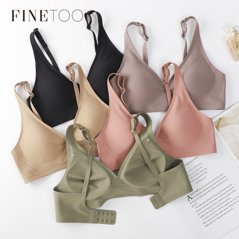 FINETOO-Sujetador sin aros con - Bralette Wireless Soft reseña y precio