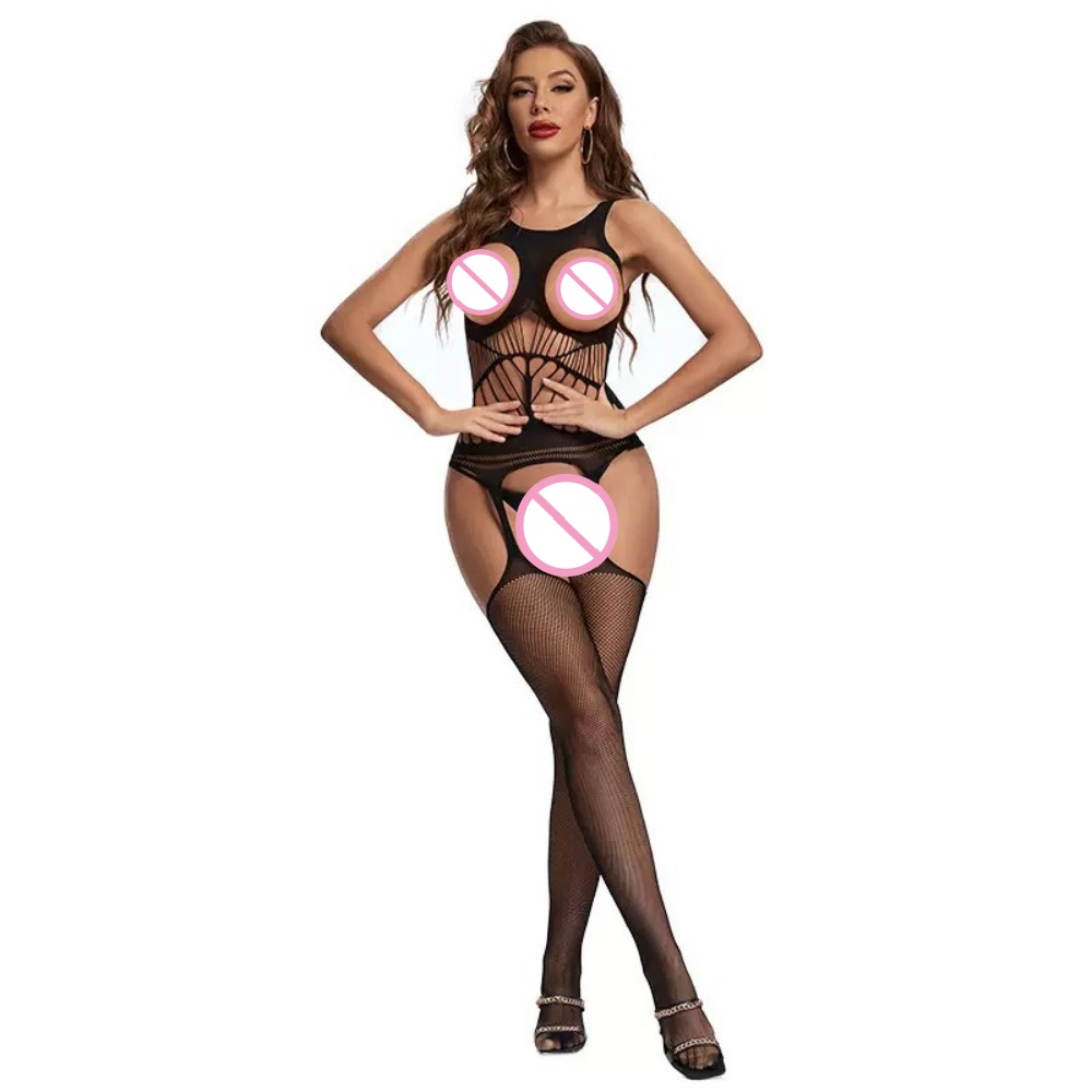 Lencería sexy de encaje transp - Lace Teddy Lingerie reseña y precio