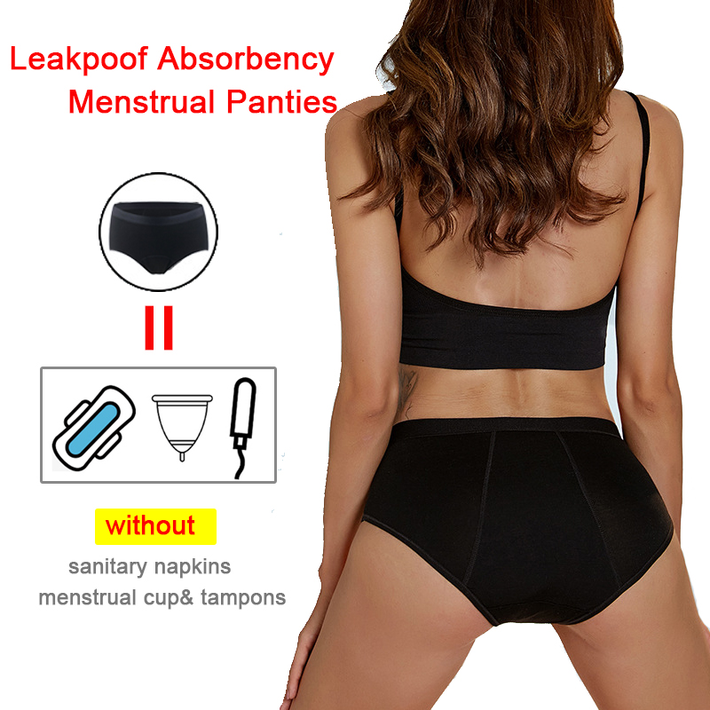 Bragas menstruales de flujo pe - Period Panty Absorbent reseña y precio